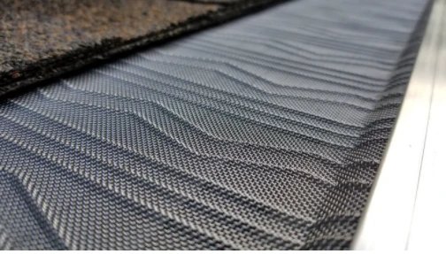 LeafBlaster Pro stainless steel micro-mesh close-up